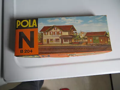 POLA - N 204 Bahnhof Gare De Holzhausen N Gauge Train Station Unbuilt • $27.77