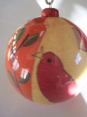 Twelve Days Of Christmas Ornament 4 Calling Birds Ball 4  • $9.97