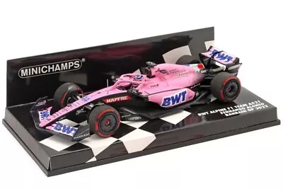 MINICHAMPS 1/43 Alpine BWT A522 #14 Alpine F1 Team BAHRAIN GP 22 Fernando Alonso • $229.14