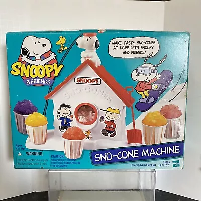 Vintage 1999 Peanuts Hasbro Snoopy Sno-Cone Machine Snow Cone Maker • $14.99