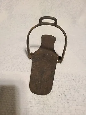 1 Antique Primitive Iron SIDE SADDLE Horse Stirrup EQUESTRIAN Horse TACK Vintage • $19.99