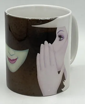 Wicked Musical Show Ceramic Coffee Mug 2016 Collectible Elphaba And Glinda • $9.99