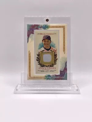 Miguel Cabrera 2007 Topps Allen & Ginter's Framed Game-Used Jersey Card (RARE) • $13.45