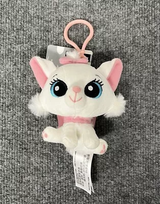 Disney Parks Marie 3.5  Plush Pink Keychain Aristocats Marie Kitten Cat Bag Clip • $14.99