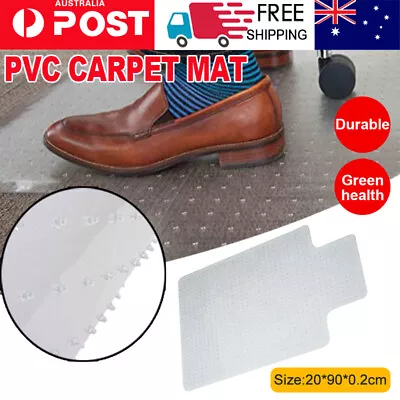 $37.09 • Buy Office Chair Mat Carpet Mat Spiked Grip Mat Protective Vinyl Mats Floor Matting