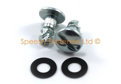 £7.99 • Buy 2x Big 9mm Honda Fairing Dzus Quick Release 64507-ML7-000 CBR VFR 9x14 Slotted