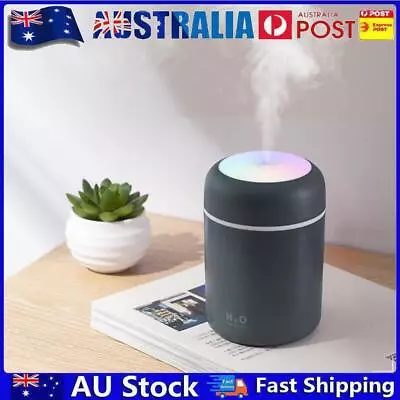 AU USB Aromatherapy Oil Diffuser Ultrasonic Air Humidifier Mist Maker (Grey) • $12.30