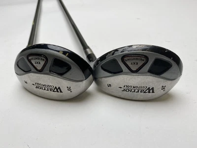 $22.99 • Buy Warrior EXT 3 & 5 Hybrid Set 20* | 26* Tour 3.1 Regular Graphite Men RH Oversize