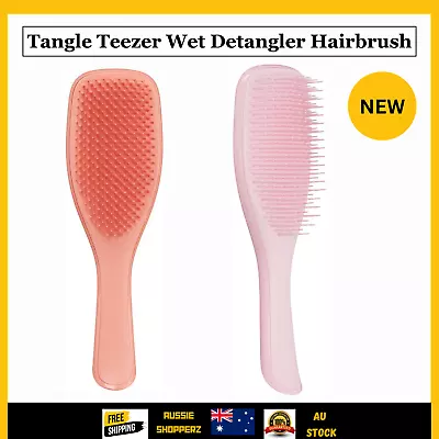 Tangle Teezer Wet Detangler Hairbrush - Cinnamon & Millennial Pink-AU NEW • $34.25