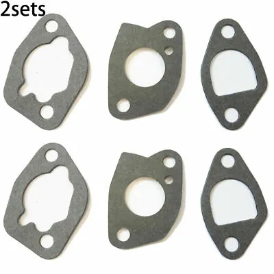 2 Sets Carburetor Carb Gaskets For Honda GX160 GX168 GX200 Engines 16212-ZH7-800 • £3.99