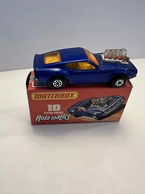 Matchbox No 10 Piston Popper With Box  • $6