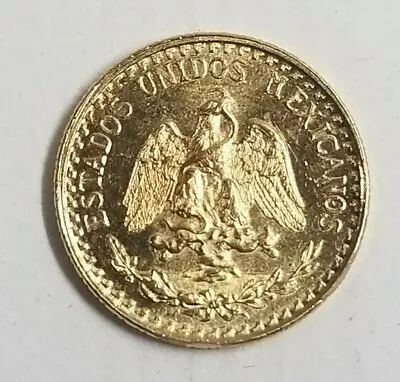 1945  .900 Fine Gold Coin  $2 MEXICO DOS PESOS GOLD COIN 1.66 G ! • $250