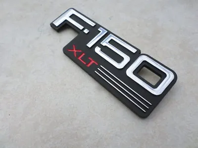 92-96 Ford F-150 XLT Side Door F2TB-16B114-BA Logo F2TZ-16720-C Emblem Decal • $26.95