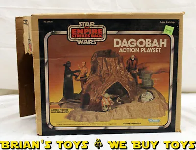 Vintage Kenner Star Wars Playsets Boxed Dagobah C8 With C6 Box (Missing R2 Cy... • $139.99