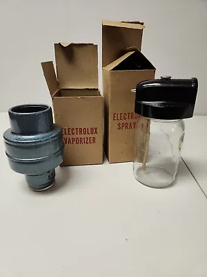 VINTAGE ELECTROLUX Vaporizer And Sprayer Vacuum Attachments In Factory Boxes • $39.95
