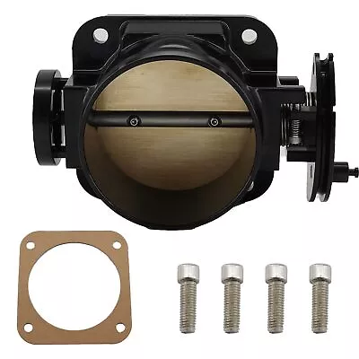 90mm HiFlow Billet Black Anodized Throttle Body 2JZGE 2JZ-GE 2JZ GE US • $215.11