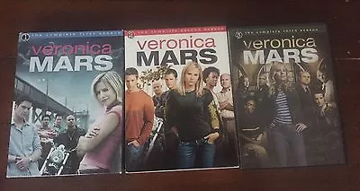 Veronica Mars: The Complete TV Series Set 1-3 DVD Seasons 1 2 3 Lot • $22.91