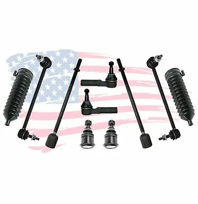 10 Pc Suspension Kit For Ford Taurus Mercury Sable Ball Joints Tie Rods Sway Bar • $46.57