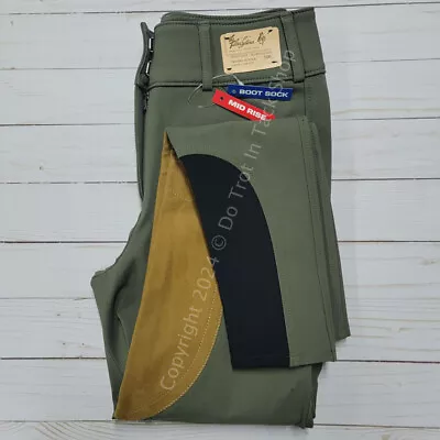 Tailored Sportsman Ladies Vintage Trophy Hunter Sock Bottom Breeches - Front Zip • $229.99