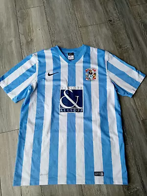 COVENTRY CITY FC SHIRT 2015 - 2016 Adult Large Nike Football Shirt Jersey Vgc • £32