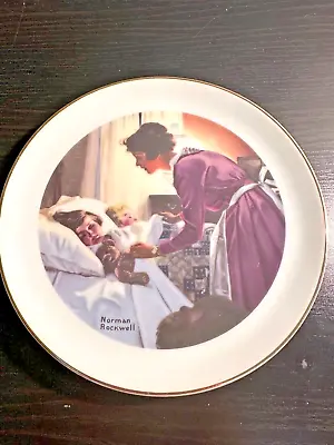 Norman Rockwell  Mother's Love  Special Edition Collector's Plate Fine Porcelain • $7.99