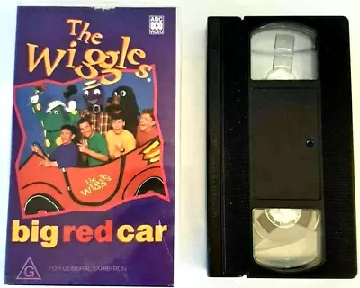 The Wiggles - 1995 Big Red Car VHS Video Tape  • $22.95