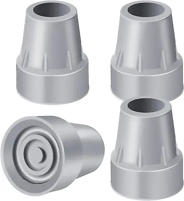 Crutch Tips 7/8 Inch Upgrade Heavy Duty Rubber Crutch Accessories Replacement • $12.37