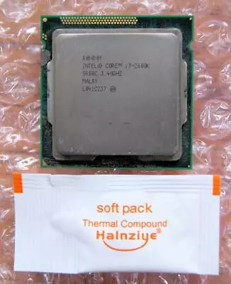 £31.99 • Buy Intel Core I7-2600K SR00C Quad-Core 3.4GHz/8M Socket LGA1155 Processor CPU