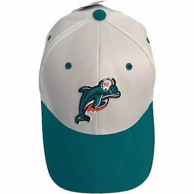 Miami Dolphins NFL Reebok On Field Throwback L/XL Flexfit Fitted Cap Hat $25 • $24.99