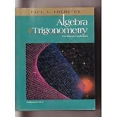 $36.95 • Buy Algebra And Trigonometry  - By Foerster