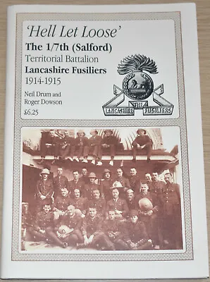 SALFORD 7th LANCASHIRE FUSILIERS WW1 - First World War British Army History • £13.99