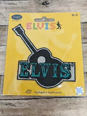 ELVIS PRESLEY Guitar Elvis IRON-ON PATCH • $4.99