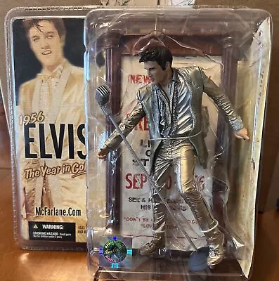 Elvis Presley 1956 The Year In Gold Factory Sealed Mcfarlane 2005 • $29.99