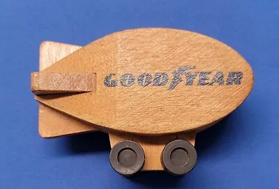 1972 Mattel Good Year Blimp Wooden Toy • $15.99