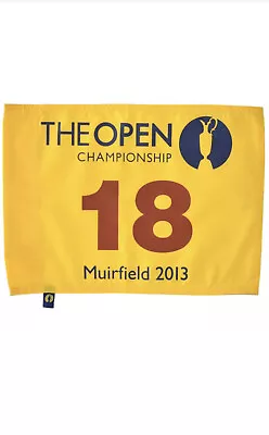 British Open 2013 Golf Flag Official New R&A Phil PGA Masters Ryder Cup • $87.95