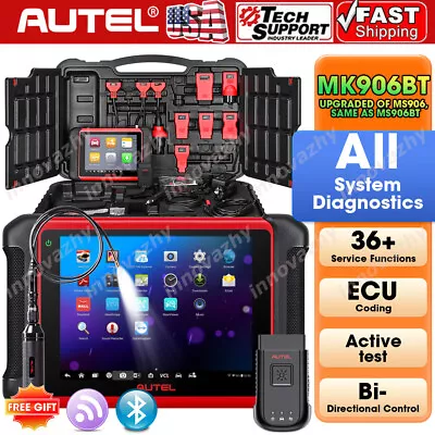 $890 • Buy 2023 Autel Maxisys MK906BT PRO OBD2 Car Diagnostic Scanner Tool KEY Coding TPMS