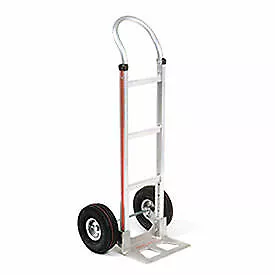 Magliner Aluminum Hand Truck With Curved Handle Pneumatic Wheels • $226.99