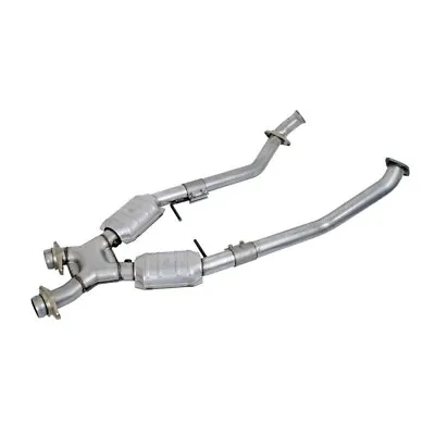 BBK 1666 High Flow X-Pipe W/Converters - 2-1/2  For 96-98 Ford Mustang GT 4.6L • $699.99