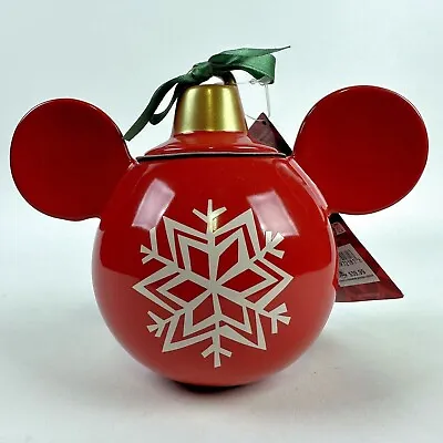 Disney Parks Mickey Holiday Christmas Ornament Gingerbread Scented Candle New • $52.95