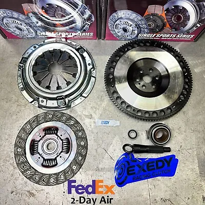 Exedy Stage 1 Clutch Kit W Japan Bearing & LW Flywheel For Honda D Series D16 • $349.95