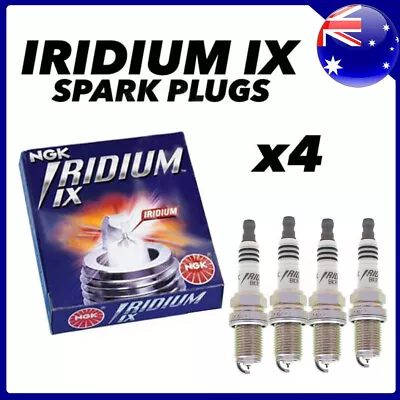 4pcs NGK SPARK PLUGS Part Number BKR7EIX Stock No. 2667 Iridium IX AU New • $23.89