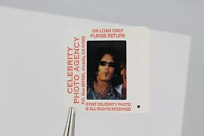 Motley Crue Nikki Sixx 35MM Slide Film Photograph The Dirt Shout At The Devil • $20.66