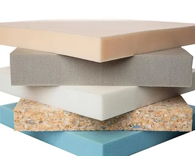 £0.99 • Buy Upholstery Foam SHEETS,  Cut To Size, Upholstery Foam, Medium HIGH Soft,