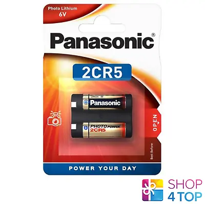 £5.61 • Buy Panasonic Lithium Power  2cr5 Battery 6v Dl245 Photo Camera Exp 2031 New