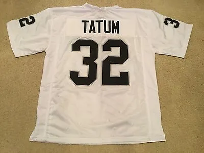 UNSIGNED CUSTOM Sewn Stitched Jack Tatum White Jersey - M L XL 2XL 3XL • $35.99
