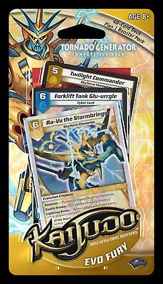 Wizards Of The Coast Kaijudo Evo Fury Tornado Generator Deck Card Game TCG • $8.21