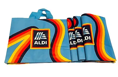 ALDI Reusable Grocery Shopping Bags Multi Color (Pack Of 4) New With Tags • $19.99