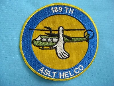 VIETNAM WAR PATCH US 189th AVIATION ASSAULT HELICOPTER • $10.98