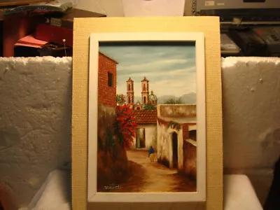 Vintage 1979 Painting On Board Texco Mexico Signed • $45.50