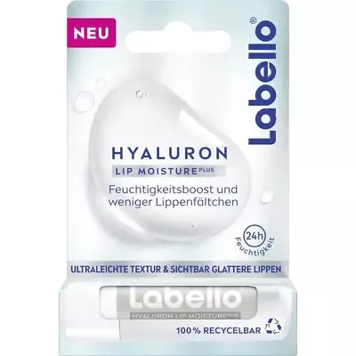 Labello Hyaluronic LIP Moisture PLUS Lip Balm/ Chapstick -1 Pack- FREE SHIP • $11.99